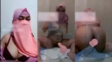 Bokep Indo Hijaber Binal Sange Colmek Dildo